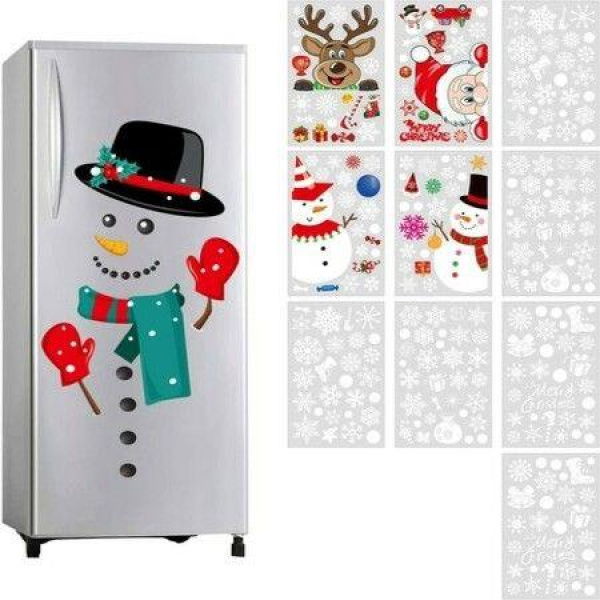 Snowman Fridge MagnetsCute And Funny Snowman Fridge Stickers For Fridges Garages Office Cabinets