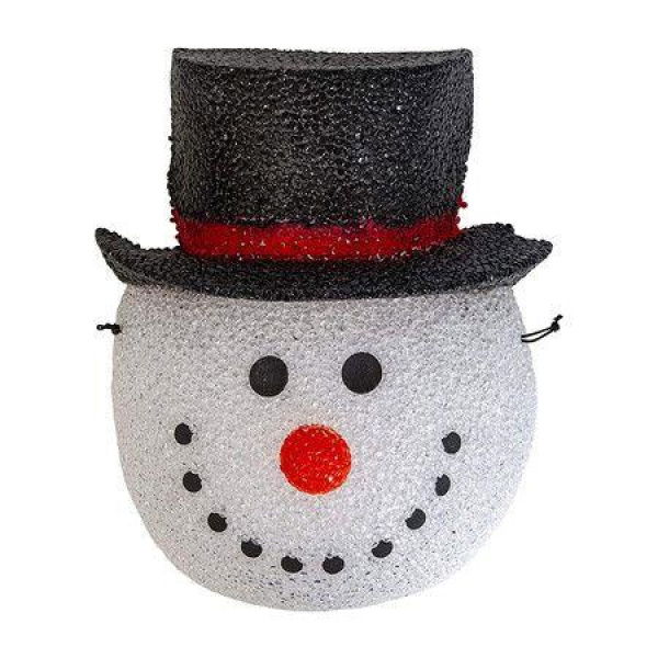 Snowman Porch Light Cover Holiday And Christmas Decorations Fits Standard Outdoor Lighting