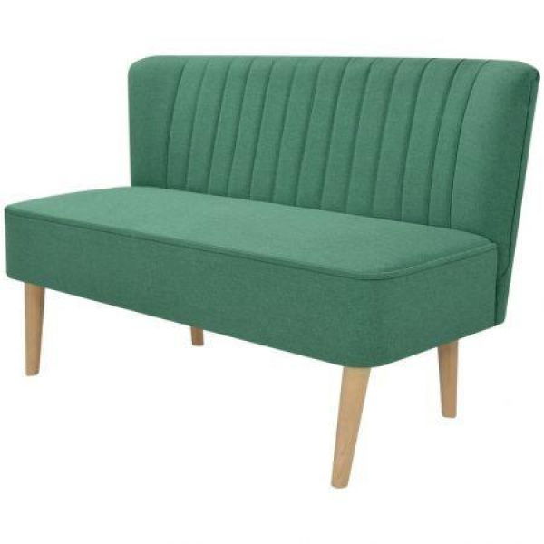 Sofa Fabric 117x55.5x77 Cm Green.