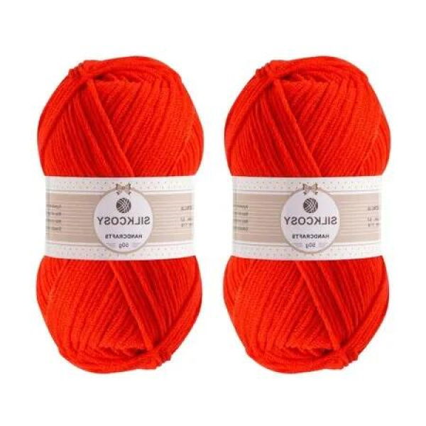 Soft Crochet Yarn: 560 Yards of Assorted Colors for Crochet & Hand Knitting