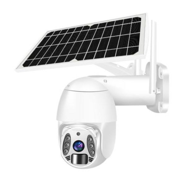 Solar Camera Outdoor Remote HD Yuntai Low Power Doodle Wireless Surveillance Camera (Operated With WiFi And TF Card Is Not Included)