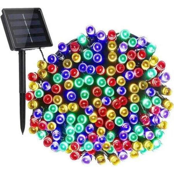 Solar Christmas Light,200 LED Light,Solar Light Bar,For Outdoor Waterproofing,Christmas Decorations,Courtyards