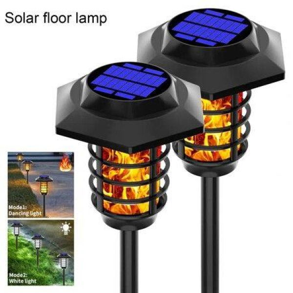 Solar LED Garden Lamp IP65 Waterproof Automatic Lighting 2 Pack