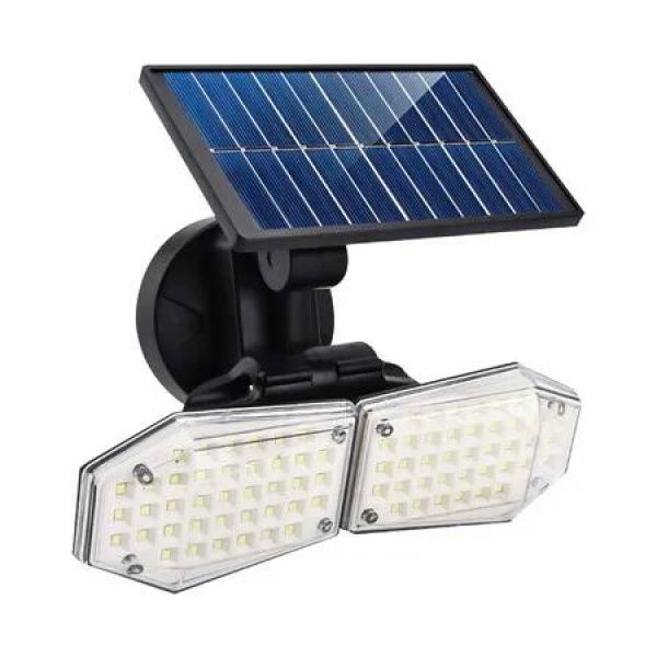 Solar Lights Outdoor Waterproof IP65,78 LED 3 Lighting Modes Spotlights for Yard Garden House Garage Pathway