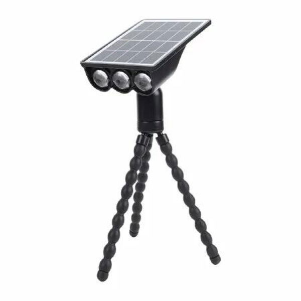 Solar Outdoor Lights 36 LED Solar Powered Lights with Flexible Octopus Tripod Stand for Garden Patio Yard Camping