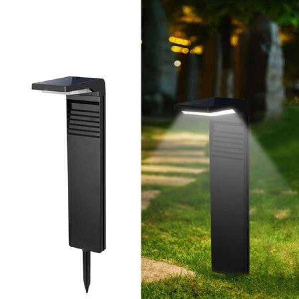 Solar Simple Lawn Light Outdoor Waterproof Landscape Light 1 Pack (Warm)