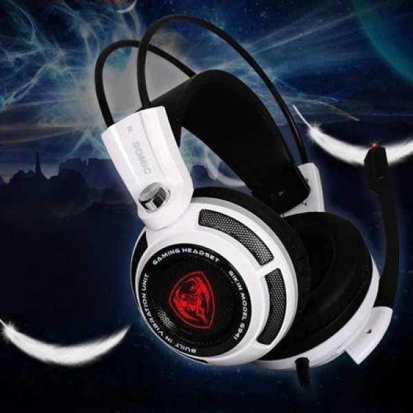 Somic G941 7.1 Virtual Surround Sound USB Gaming Headset With Mic Volume Control Vibration Function.