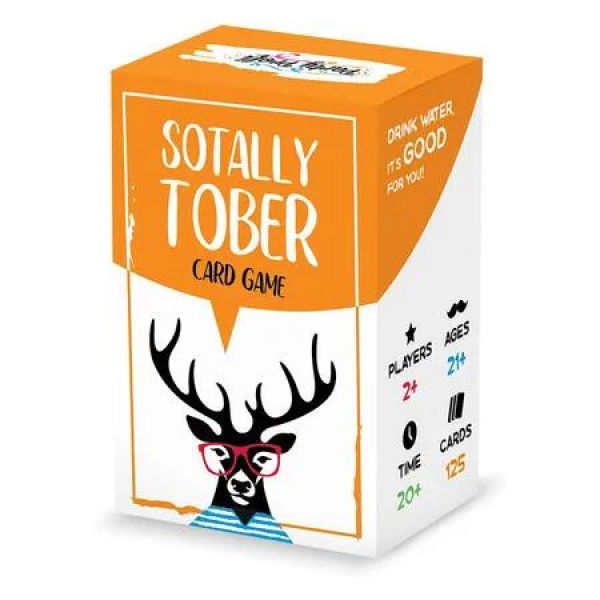 Sotally Tober Card Game-Drinking Party Card Game-Fun Board Game