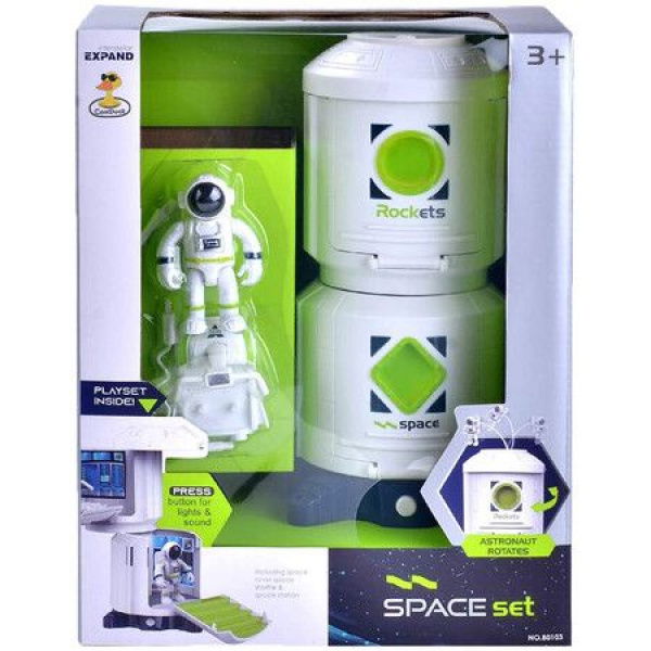 Space Station Toys For Kids With Lights Sound And Astronaut Figure Spaceship Toys For Interstellar Mission