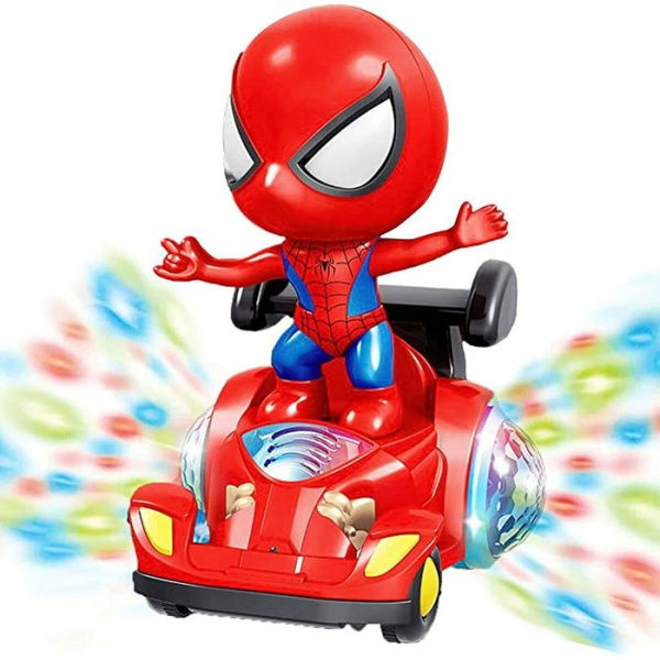 Spin Dancing Robot Interactive Toy Car With Colorful Flashing Lights & Music. Great Christmas Birthday Gifts. Age 3+.