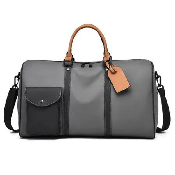 Sports Fitness Bag Gym Yog Duffel Bags with Dry Wet Outdoor Hiking Camping Swimming Pack Large Business Travel Luggage Satchel Color Grey