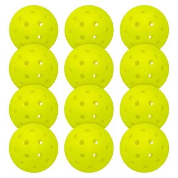 Sports Outdoor Pickleballs - X-40 Pickleball Balls - 12 Pack