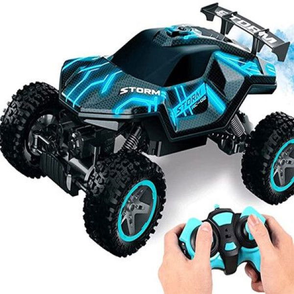 Spray Light Remote Control Car High-speed Bigfoot Climbing Car Boy Toy Charging Climbing Car Children Toys