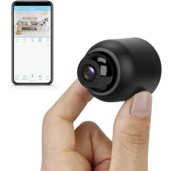 Spy Camera Mini Hidden WiFi HD 1080P Wireless Home Car Monitor Security Remote View Android iOS App
