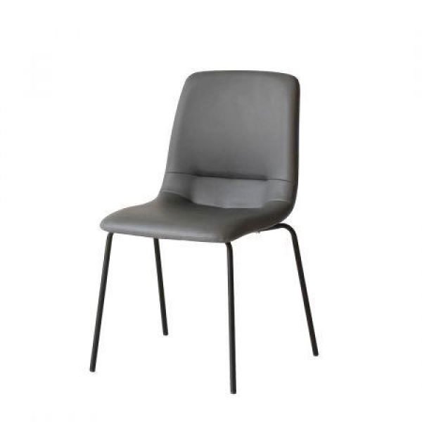 Stackable Dining Chairs Kitchen Grey