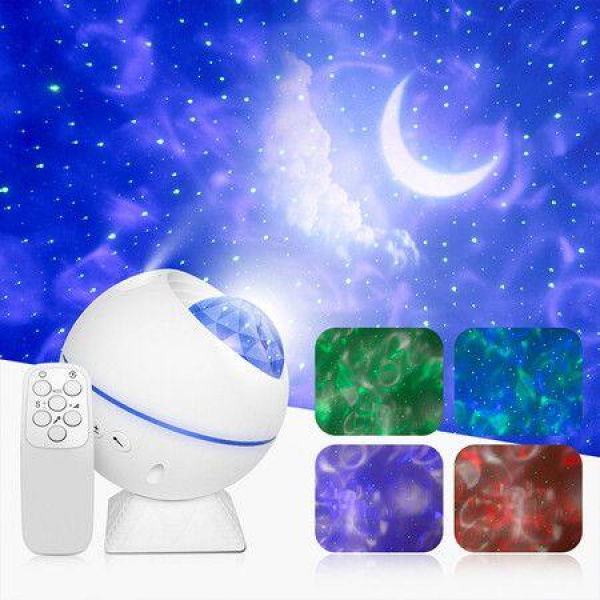 Star Projector LED Galaxy Lamp For Bedroom Starry Night Light For Kids Or Adults Starlight With Voice Control