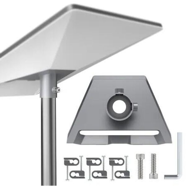 Starlink Gen 3 Pipe Adapter Mount, Starlink Pole Mounting Kit for Starlink Standard V3/Gen 3 Dish Plate, Starlink Ethernet Roof Pole Mount