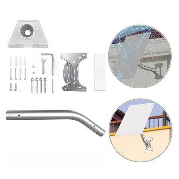 Starlink Gen 3 Pipe Adapter Roof Wall Mount Wall Installed Connect Rod Mount Pole Mount Plate Roof Mount Accessories
