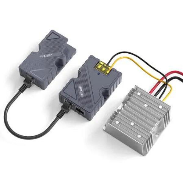 Starlink GEN2 320W GigE PoE Injector Kit Dishy Cable Adapter to RJ45 DC Step UP Converter 12V to 48V 3A 144W