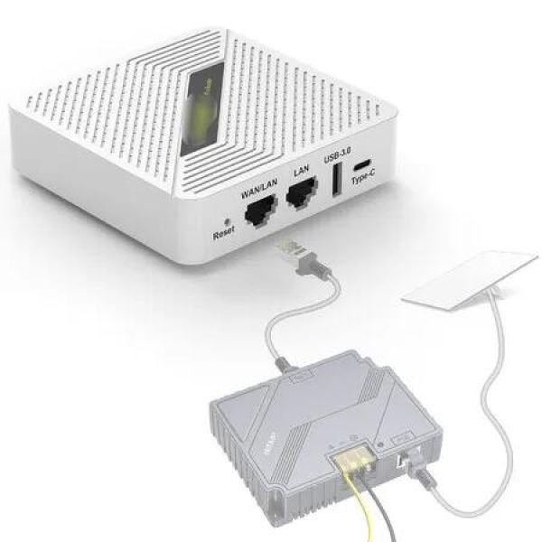 Starlink Gen3 WiFi 6 Router Dual Band 1800 Mbps MU MIMO VPN Support NAS Function 120 Devices TYPE C power Travel RV