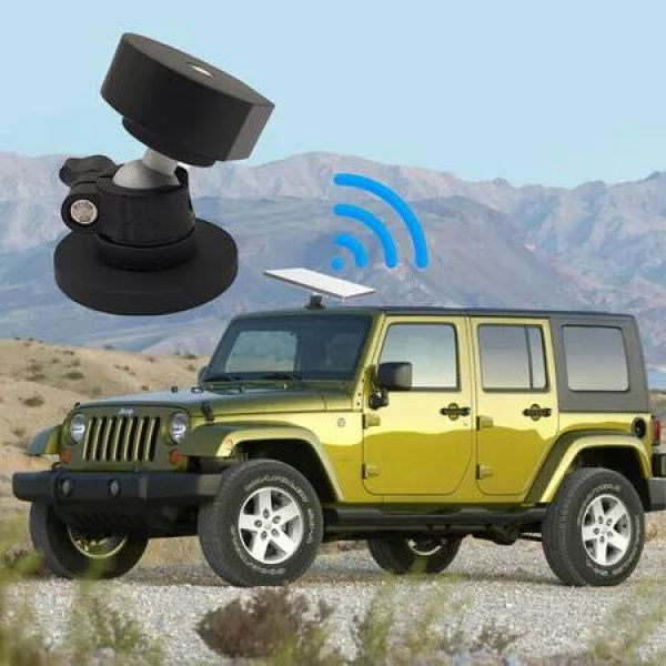 Starlink Mini Magnetic Mount Car Roof Mount for Starlink Mini 30KG Strong Suction Adjustable Angle Magnetic Mounting Bracket for RV Boat Roof Mount