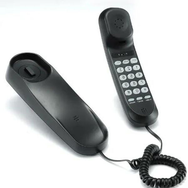 Stay Connected with Ease: Durable Corded Phone with Large Buttons, Perfect for Home, Office, and Seniors