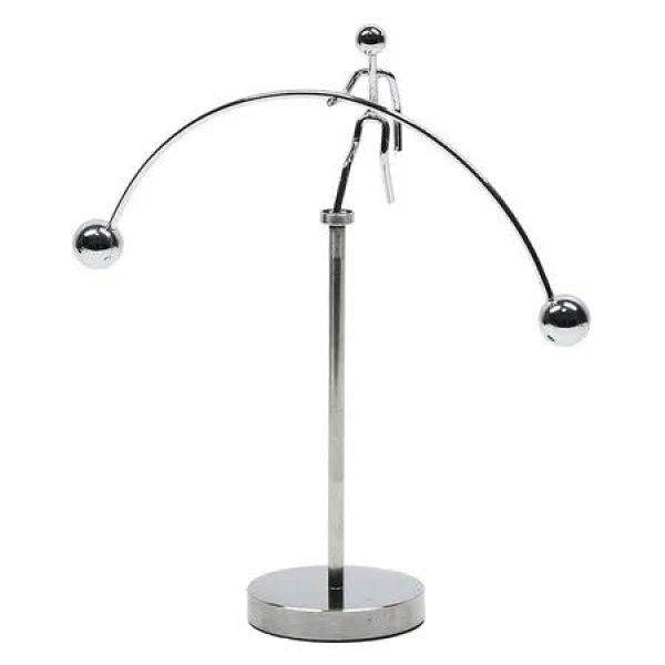 Steel Balance Toy Balancing Tumbler Toy Kinetic Art Balance Decompressive Science Psychology Home Office Desk Decor