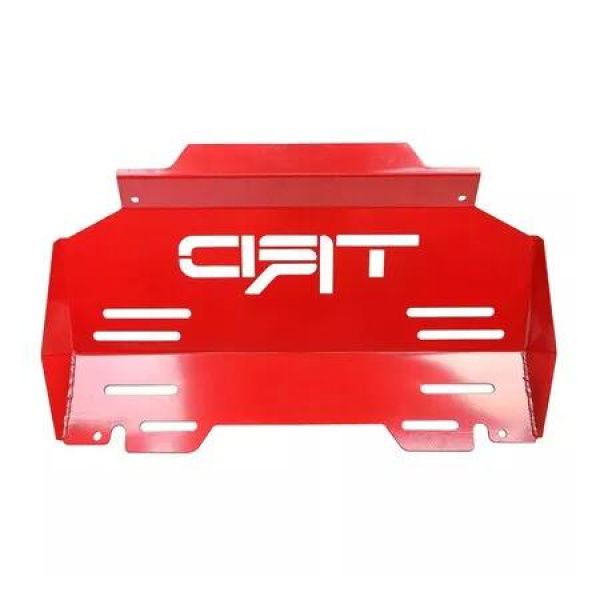 Steel Red Front Engine Cover Skid Bash Plate For Toyota Hilux Revo Fortuner SUV 2015-2023 TRD