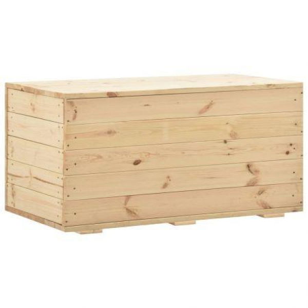 Storage Box 100x54x50.7 Cm Solid Pine Wood.