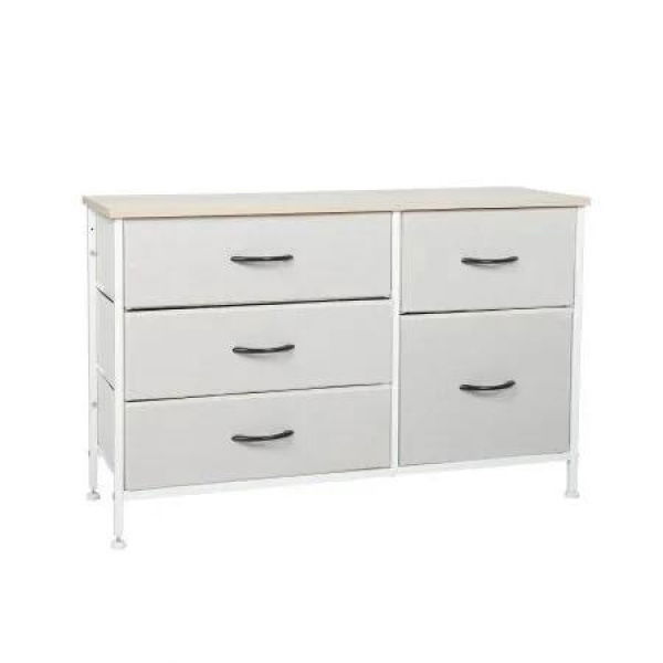 Storage Cabinet Tower Chest of Beige