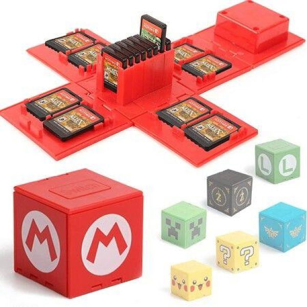 Storage Case For Nintendo Switch - Video Game Card Holder Game Card Protector Storage System Travel Card Organizer