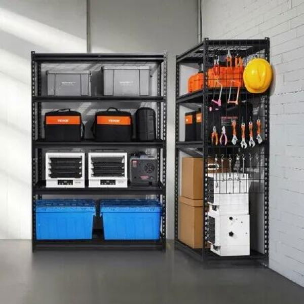 Storage Shelves 5 Tier Adjustable Heavy Duty Garage Shelving Unit 1361 kg