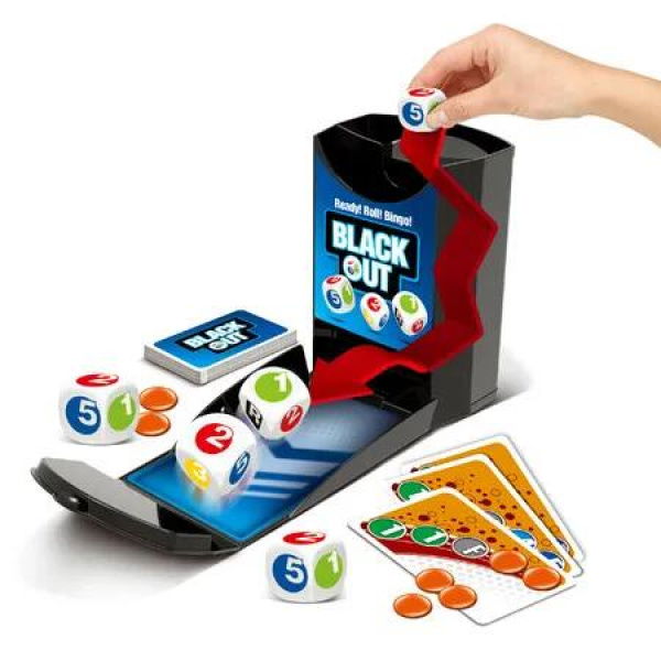 Strategy Bingo Game Dice Slide Blackout Players board game family fun party 2-4 players