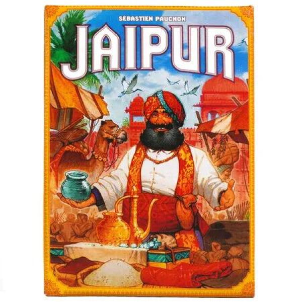 Strategy Board Game Jaipur Tactical Trading Fun 2 Players 30 Minute Playtime Family Entertainment Night For Adults Kids Ages 10+