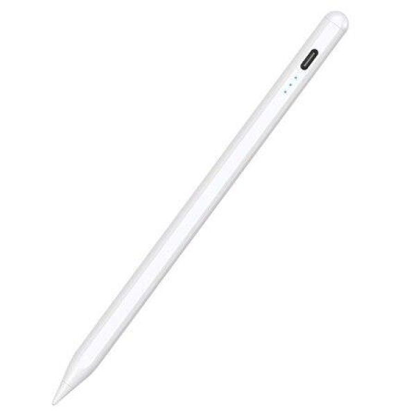 Stylus Pen For IPad Palm Rejection Apple Pencil For IPad Pro 11/12.9 3/4/5 Gen Apple Pen For IPad 9th Gen IPad Mini 5/6 IPad 6/7/8 IPad Air 3/4/5 Active Pencil 2nd Generation For IPad 2018-2022 (White).