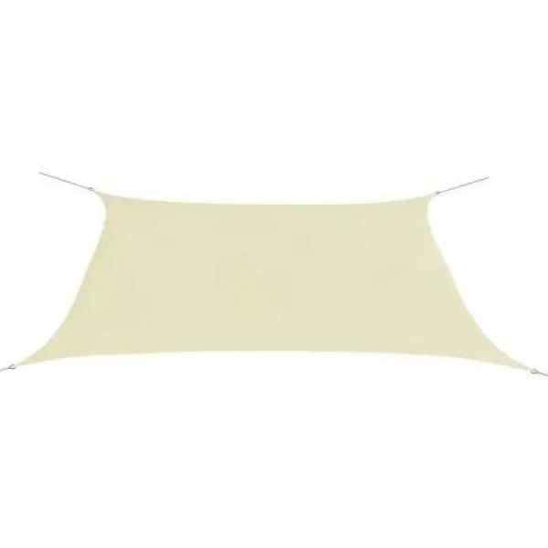 Sunshade Sail Oxford Fabric Rectangular 2x4 m Cream