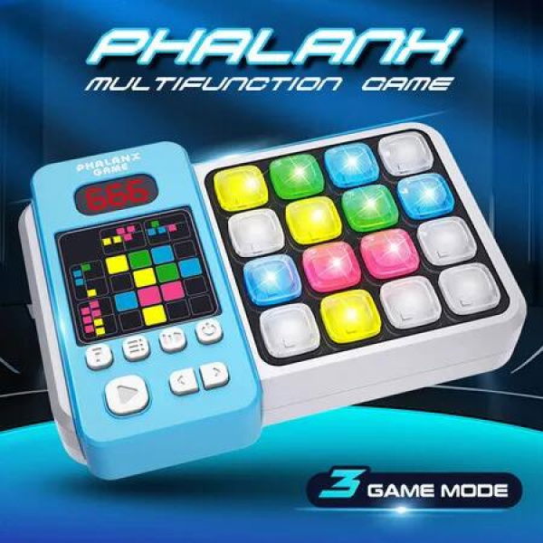 Super Decoder, Logic Puzzle & Memory Game, Tutorial Mode & LED Display, Interactive Brain Development Game for Boys and Girls (Blue)