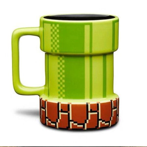 Super Mario Warp Pipe Ceramic Coffee Mug Gift For Gamers Parents Coffee Enthusiasts For Cappuccino Latte Or Hot Tea