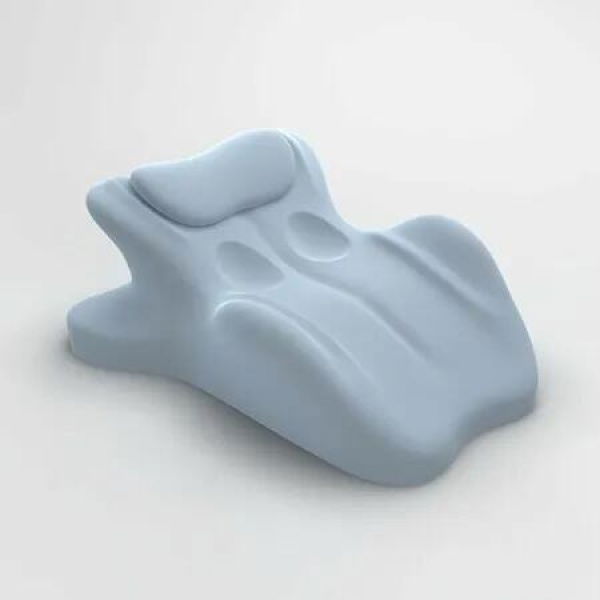 Sweet Spot Pillow,Chiro Monk Pillow for Couples,27 Degree Angle Perfect Position Ergonomic Contoured Support Pillow,Multi-Purpose Memory Foam Cushion