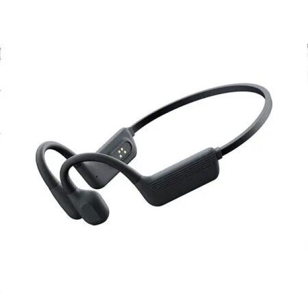 Swimming Headphones Bone Conduction Headphones, IP68 Waterproof, Bluetooth 5.4 with 32 GB MP3 Memory for Swimming, Running, Cycling, Gym Ashy