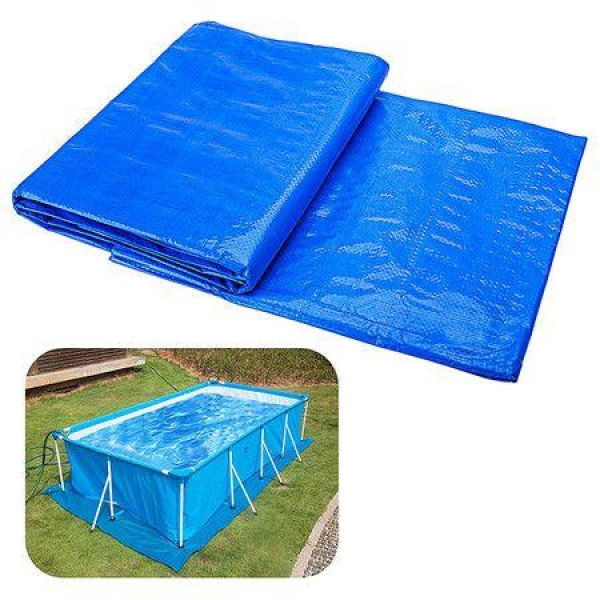 Swimming Pool Ground Cloths Waterproof Covers Dustproof Paint Tarp (500 X 300 Cm)