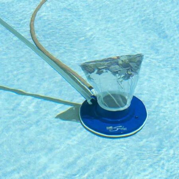 Swimming Pool Vacuum Big Sucker Manual Jet Head Suction Bag Portable Above Ground Inground Sweeper Cleaning Easy Maintenance Blue