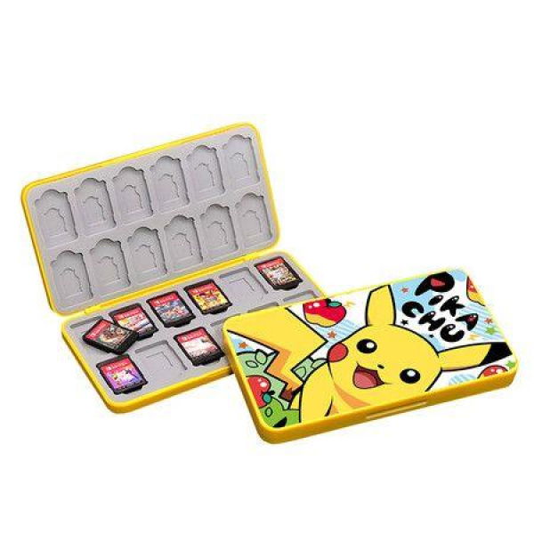 Switch Cassette Storage Box NS for Switch 24pcs Shockproof Game Cards Case Hard Shell Box Storage Accessories