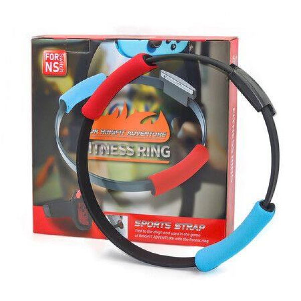 Switch Fitness Ring/Adventure NS Ring Fit Somatosensory Sports Game/Yoga Fitness Ring + Leg Strap (Not Included Gamepad)