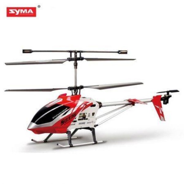 Syma S033G RC Helicopter 3.5CH 3D Full Function with Gyro EU Plug - Red