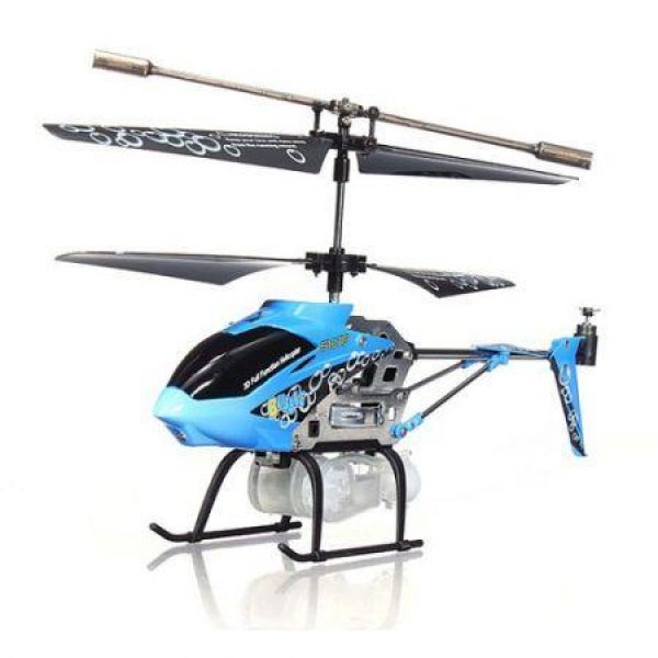 Syma S107P 3 Channel RC Helicopter Gyro - Blue