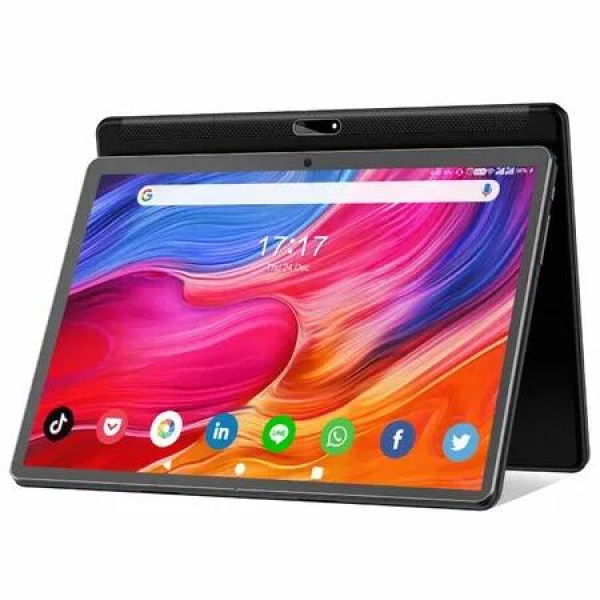 Tablet 10.1 inch Android Tablet Octa-Core Processor with 64GB Storage,Dual 13MP+5MP Camera,WiFi,Bluetooth,GPS,512GB Expand Support,IPS Full HD Display (Black)