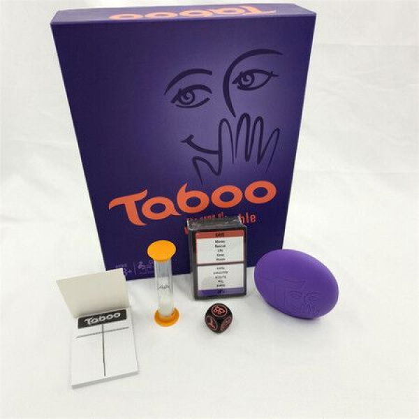 Taboo Board Game Guessing Game For Families And Kids Ages 13 And Up 4 Or More Players