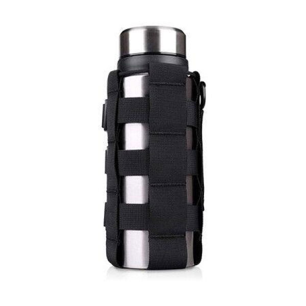 Tactical Water Bottle Pouch Of Weave Design MOLLE Bottle Holder Kettle Pouches Hydration Carrier Bag