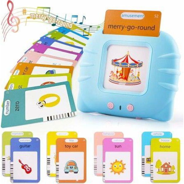 Talking Flash Cards for Toddlers 3 to 6 Years, 510 Sight Words for Boys and Girls